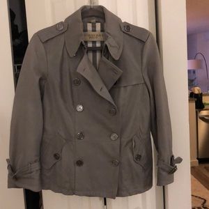 Burberry Brit 100% lambskin leather jacket
